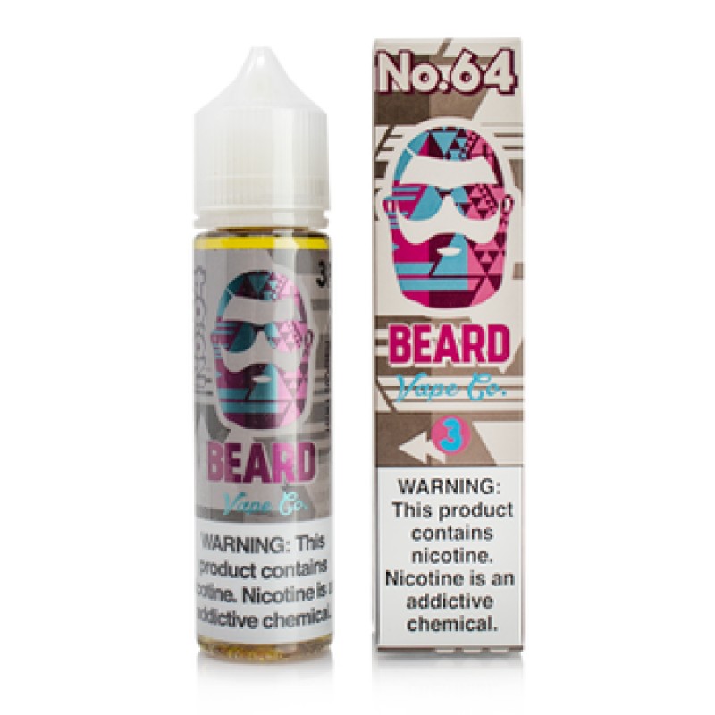 Beard Vape Co - #64  60ml-120ml [CLEARANCE]