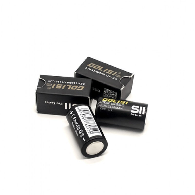 Golisi S11 - 18350 - 1100mAh Pro Series Batteries
