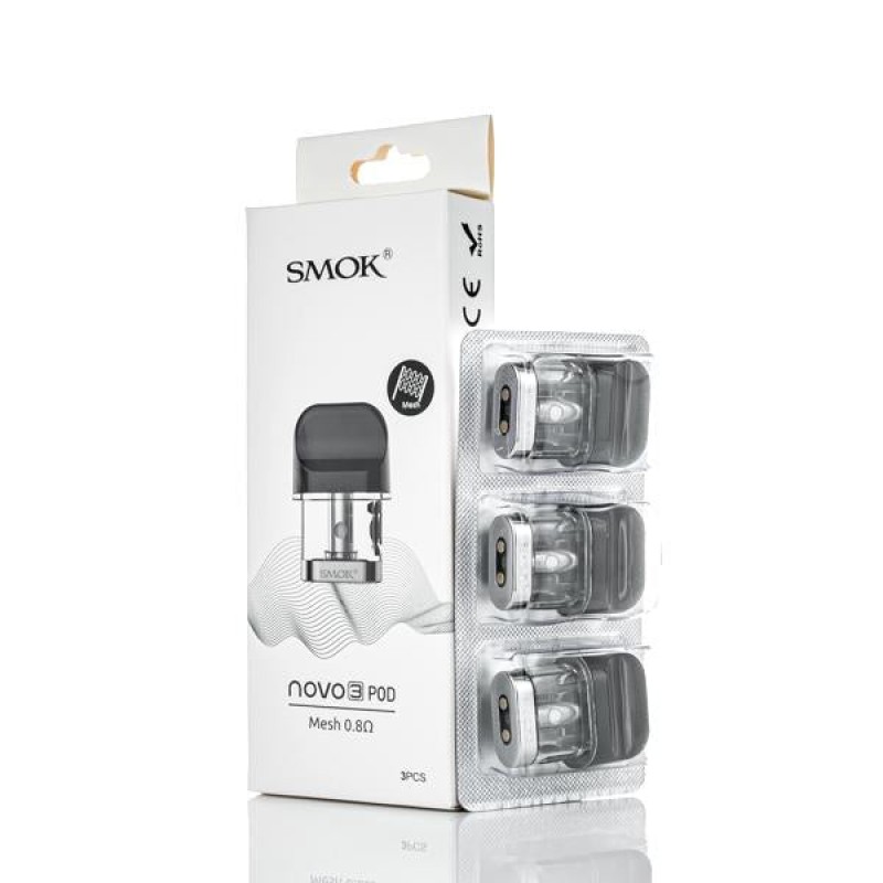 Smok Novo 3 Mesh Pod - 0.8 ohm [3 pack]