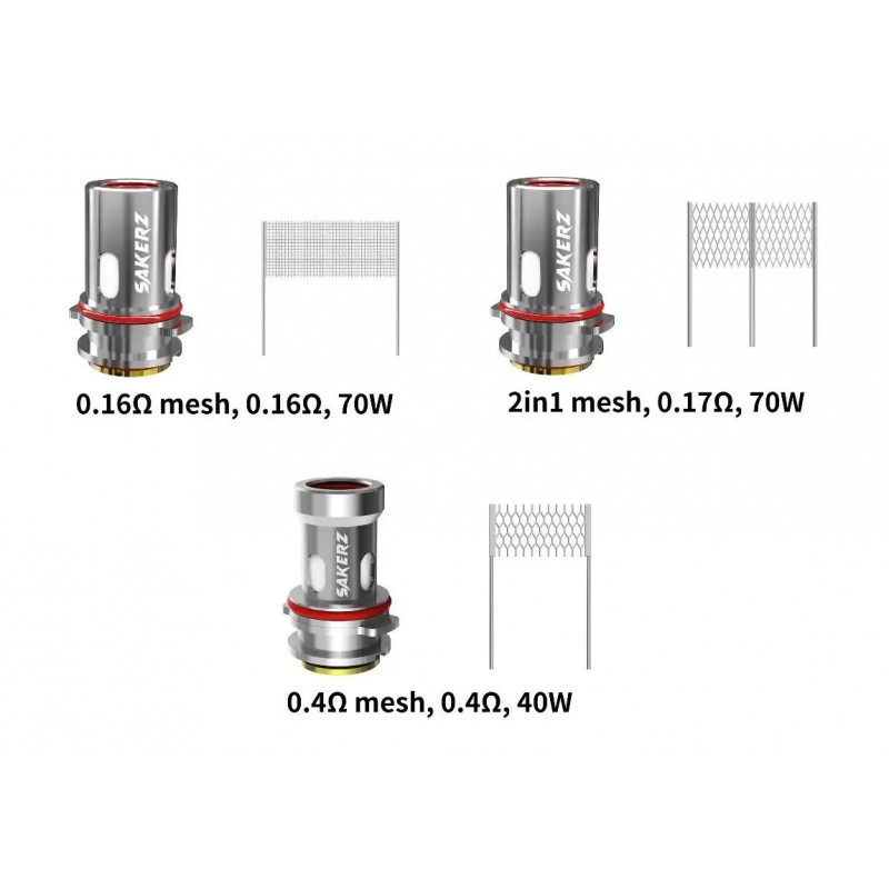 Sakerz Replacement Coils [3 pack]
