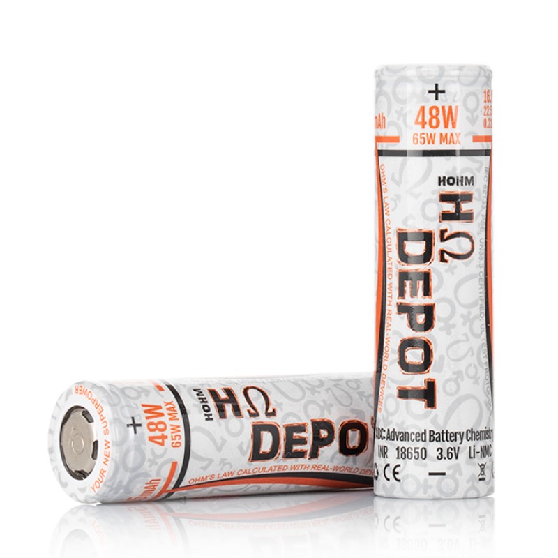 Hohm DEPOT 18650 Batteries [2 pack]