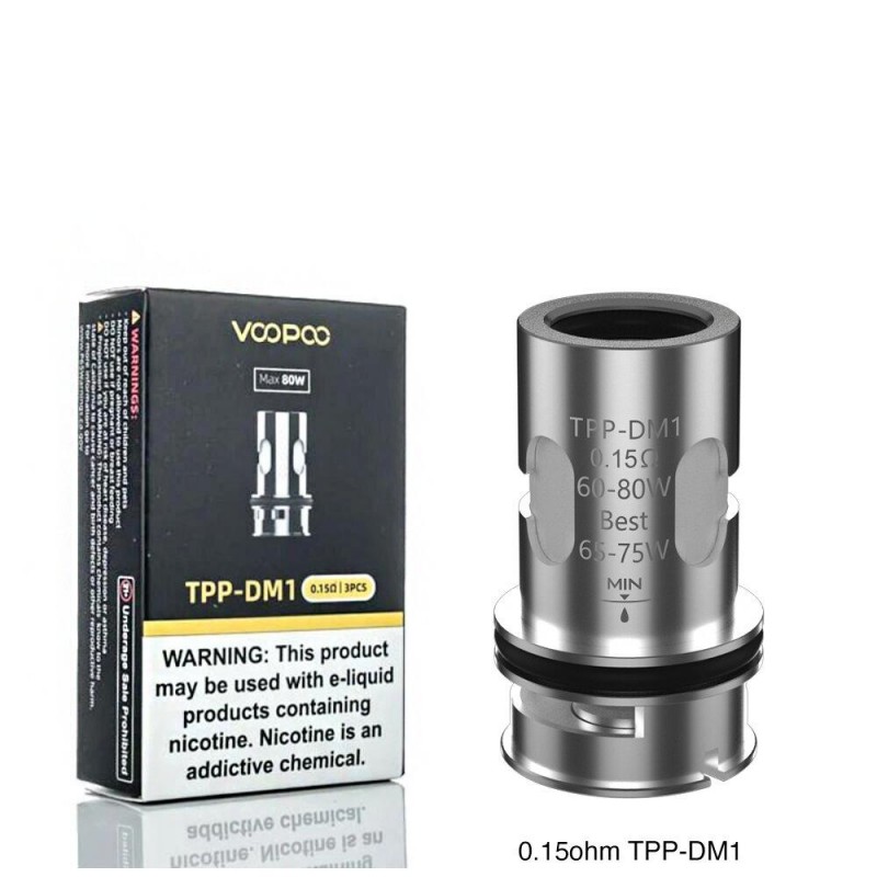 VooPoo TPP Replacement Coils [3 pack]