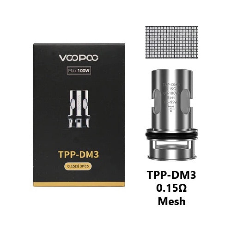 VooPoo TPP Replacement Coils [3 pack]