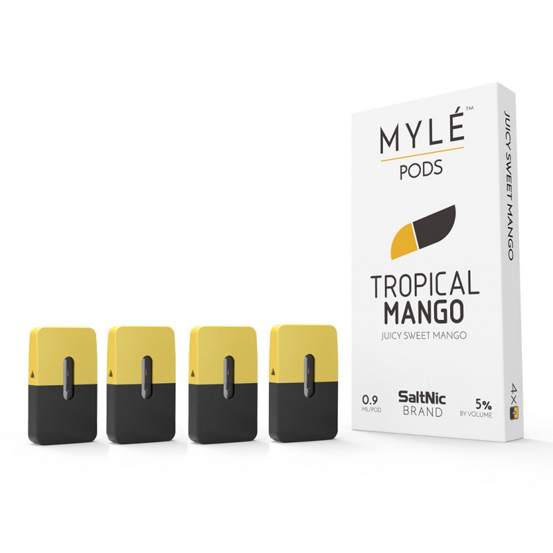 Myle Replacement Pods 4pk - Tropical Mango [CLEARANCE]