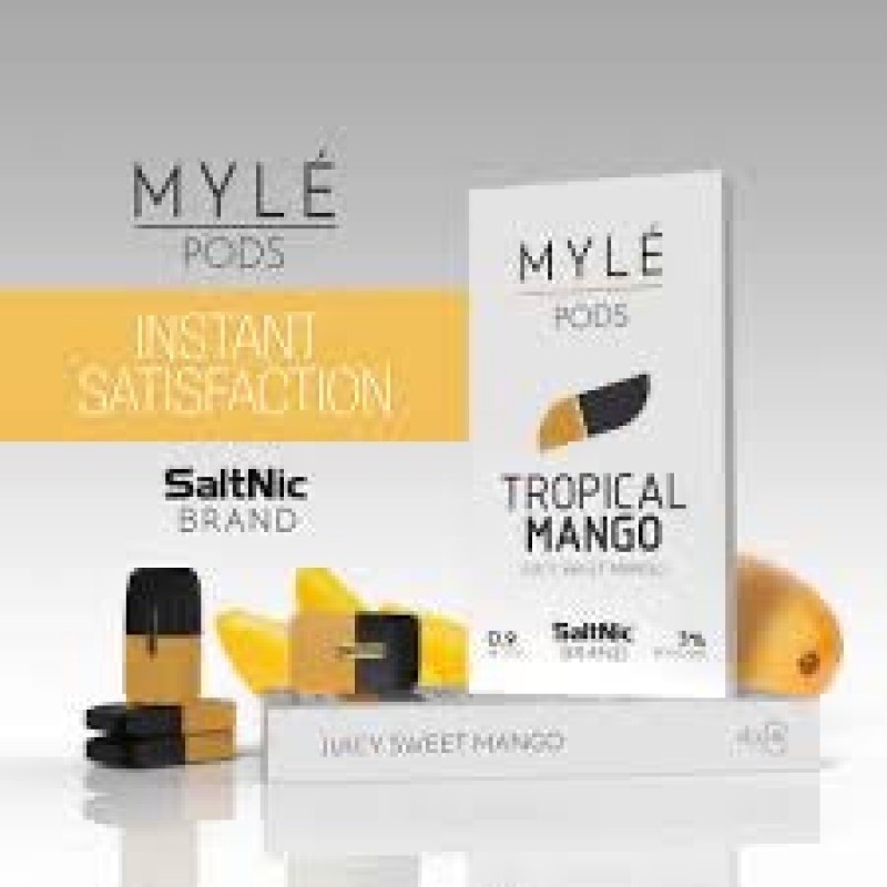 Myle Replacement Pods 4pk - Tropical Mango [CLEARANCE]