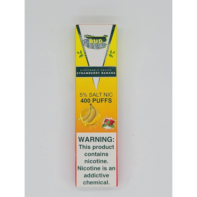 Bud Vape Disposables - Strawberry Banana [CLEARANCE]